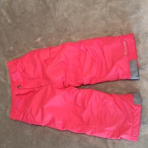 Columbia toddler ski pants, size 3T, pink